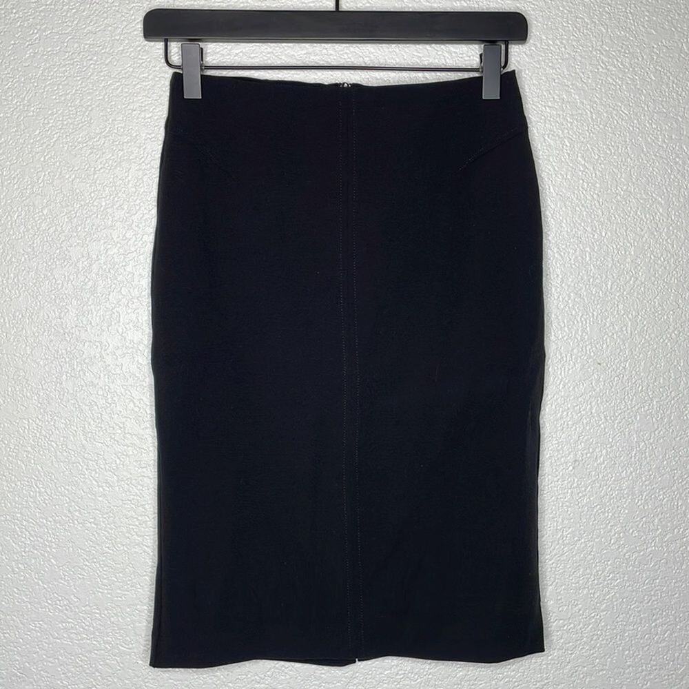 White House Black Market Black Pencil Skirt Size 00P